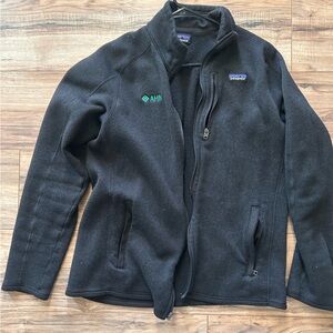 Patagonia Men's Black Zip-Up Sweater